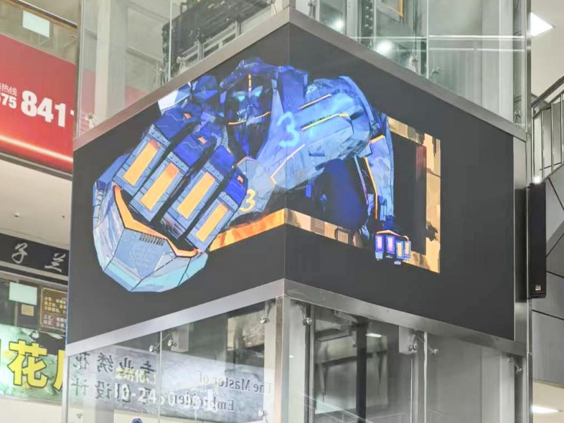 天汇市场投入使用3DLED显示屏.jpg